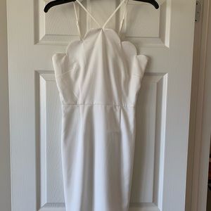 Misguided white sun dress